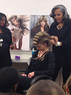 Audrey Bethards Class at Paul Mitchell