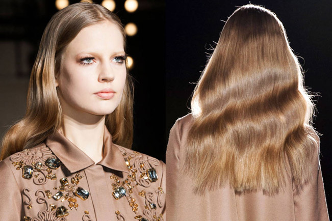 Simple Hairstyles for Weddings Waves by Rochas