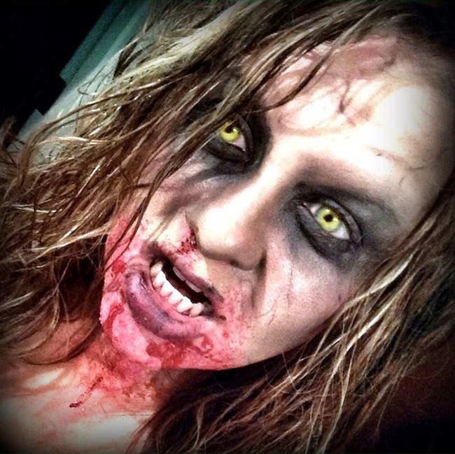 Zombie Halloween Makeup